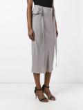 straight-cut skirt