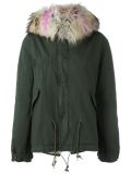 chest pocket parka coat