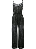 lace panel jumpsuit 