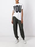 you and me print T-shirt