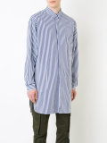longline striped shirt