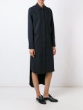 pinstripe shirt dress