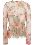 Lace scalloped top 