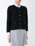 patch pocket cardigan