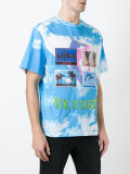 postcard print T-shirt