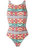 printed swimsuit