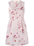 floral print flared dress