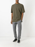 cuffed track trousers
