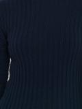 high neck ribbed jumper