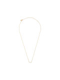 mini diamond bar necklace