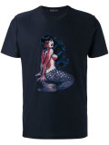 Mermaid print T-shirt