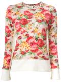 floral pattern jumper