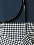 patchwork oversized coat 