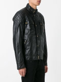 Champion Patch leather effect jacket