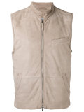 lightweight gilet with pockets