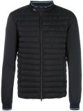 banded collar down jacket