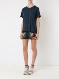 scalloped T-shirt