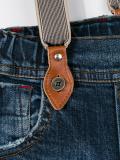 classic jeans with braces