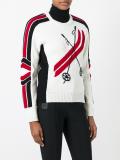 Ski ribbed intarsia jumper