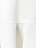 peplum hem dress