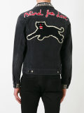studded denim jacket