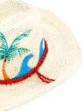 Crochet guayuro beads panama hat 