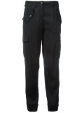 tapered cuffs cropped trousers
