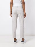multi-pocket tapered trousers