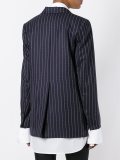 monogram striped blazer