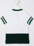colour block polo shirt