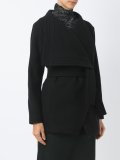 tie fastening coat