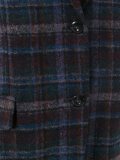 checked blazer