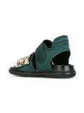 embellished Fussbett sandals