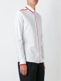 contrast stripe shirt