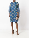sheer shift dress