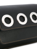 large eyelet shoulder bag