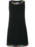 mirror embellished dress
