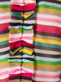 striped pleated dress