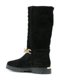 chain embellished boots