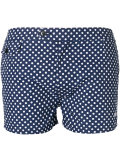 polka dot swim shorts 
