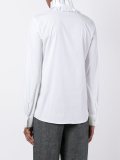 ruffle collar shirt