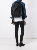 zipped backpack
