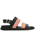 colour block sandals