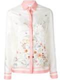 floral print shirt
