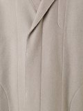 oversized single breasted coat