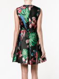 Tropical Dream jacquard dress