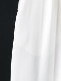 striped wide leg trousers