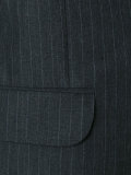 pinstriped blazer