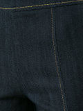 flared cropped trousers