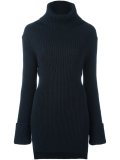 ribbed roll neck jumper